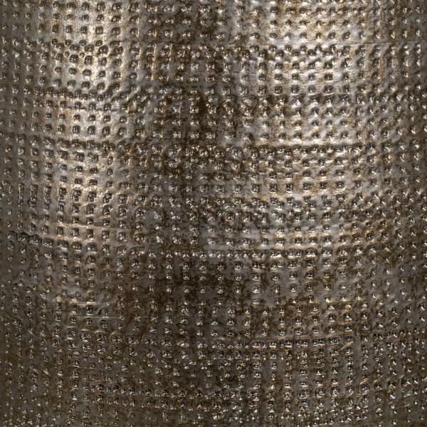 Urtepotte Metallic Keramik 31 x 31 x 51 cm