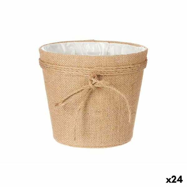 Kruka Ibergarden WY18-69 Brun Tyg Lasso 19,5 x 17,5 x 19,5 cm (24 antal)