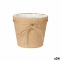 Miniatyrbild 1 av 2: Kruka Ibergarden WY18-69 Brun Tyg Lasso 19,5 x 17,5 x 19,5 cm (24 antal)