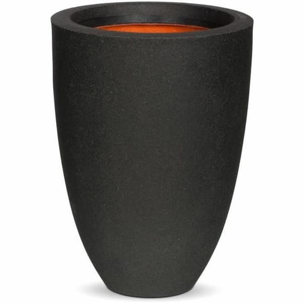 Urtepotte Capi Europe Sort Cirkulær Ø 36 cm