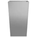 Miniatyrbillede 7 af 11: vidaXL plantekrukker 2 stk. 45x45x75 cm galvaniseret stål