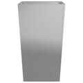 Miniatyrbillede 8 af 11: vidaXL plantekrukker 2 stk. 45x45x75 cm galvaniseret stål