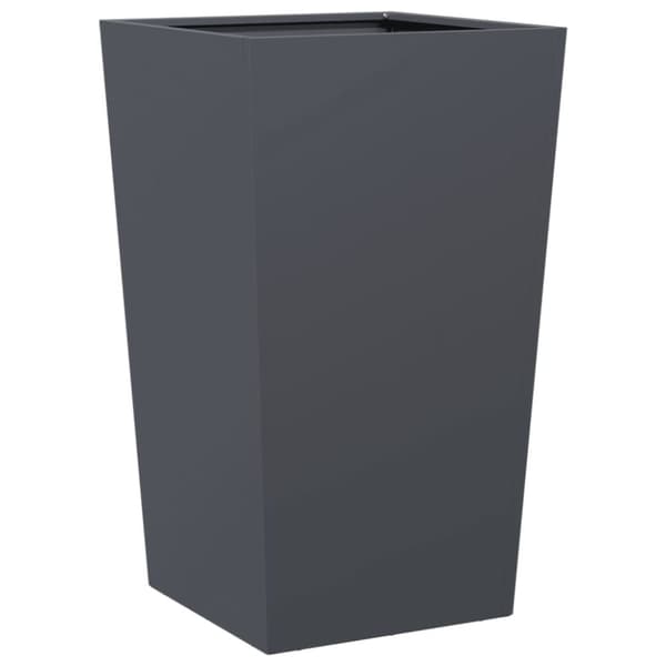 vidaXL Plantekasse antrasitt 45x45x75 cm stål