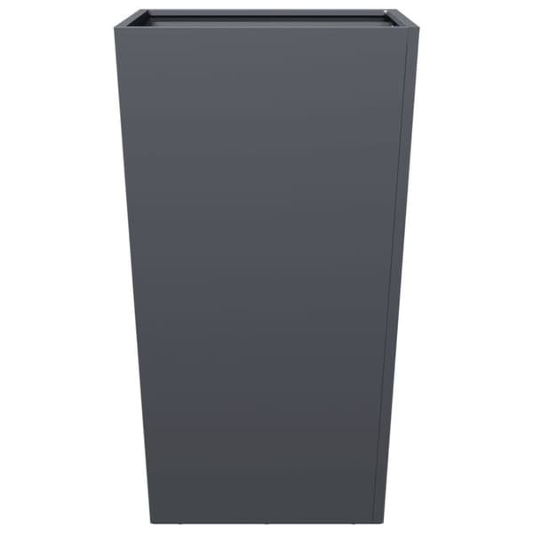 vidaXL Plantekasse antrasitt 45x45x75 cm stål