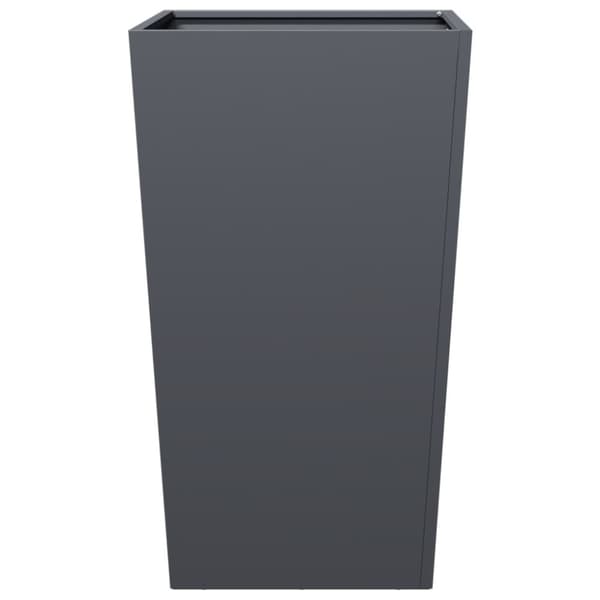 vidaXL Plantekasse antrasitt 45x45x75 cm stål