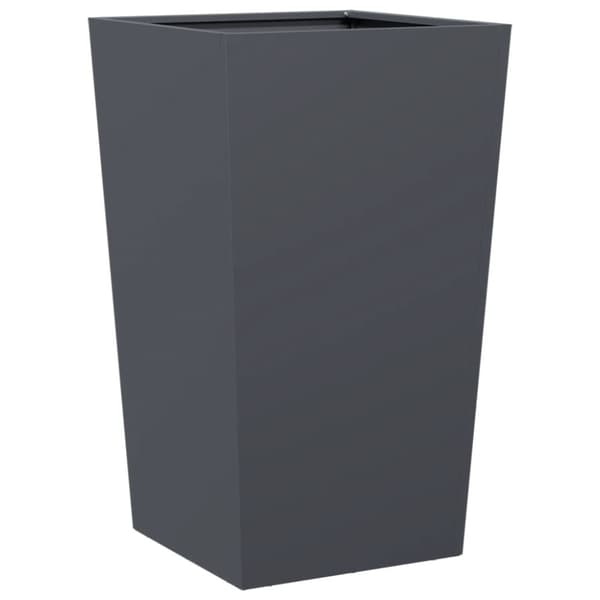vidaXL Plantekasse antrasitt 45x45x75 cm stål