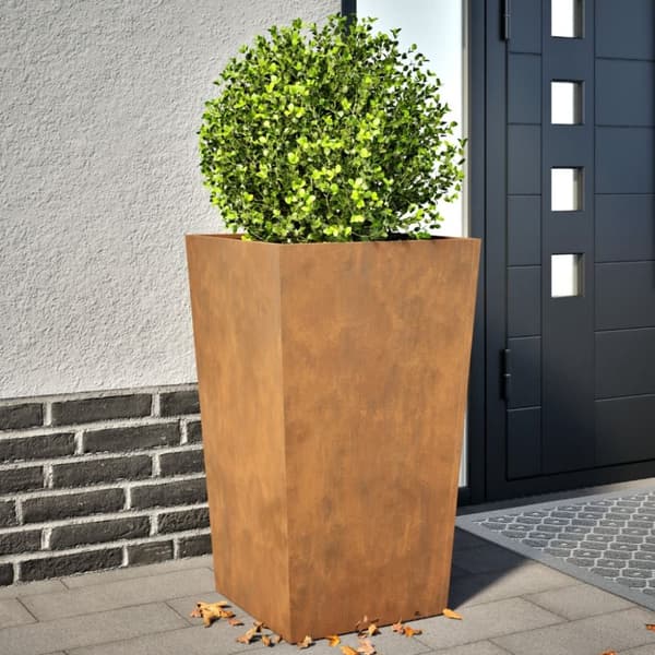 vidaXL Puutarhanistutuskoneet 2 kpl 45x45x75 cm Säänkestävä teräs