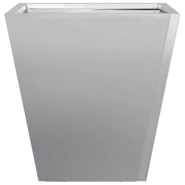 vidaXL Plantekasser 2 stk 40x40x40 cm galvanisert stål