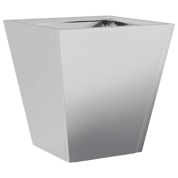 vidaXL Plantekasser 2 stk 40x40x40 cm galvanisert stål