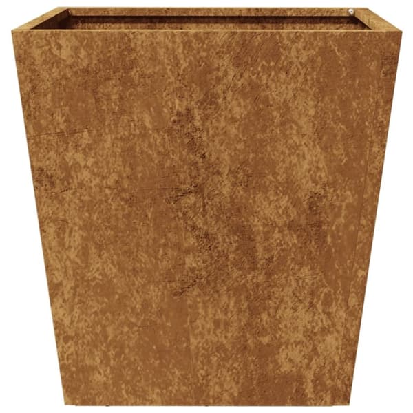vidaXL Planteringskärl för trädgård 40x40x40 cm väderbeständigt stål