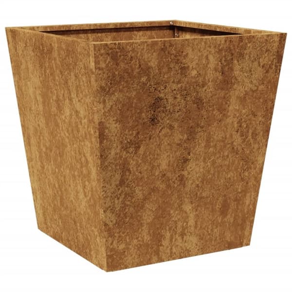 vidaXL Planteringskärl för trädgård 40x40x40 cm väderbeständigt stål