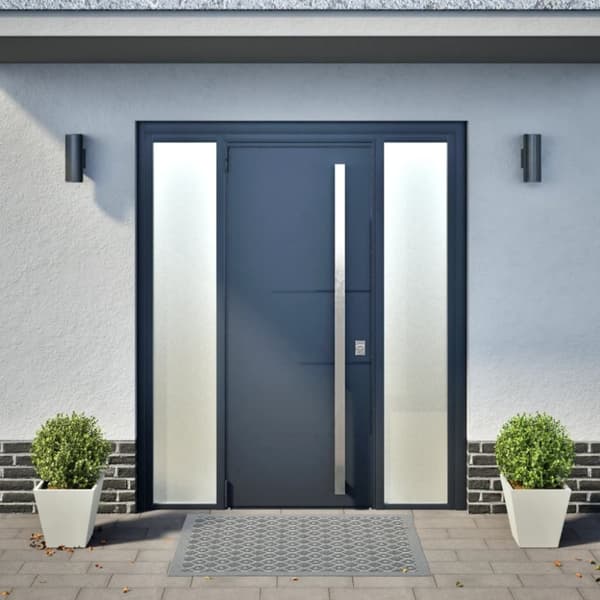 vidaXL plantekasser 2 stk. 30x30x30 cm stål hvid