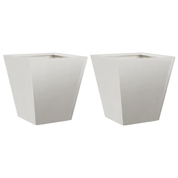 vidaXL plantekrukker 2 stk. 30x30x30 cm rustfrit stål