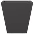 Pikkukuva 7 / 11: vidaXL Puutarhakukkalaatikot 2 kpl musta 30x30x30 cm teräs