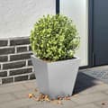 Miniatyrbillede 2 af 11: vidaXL plantekrukke 30x30x30 cm galvaniseret stål