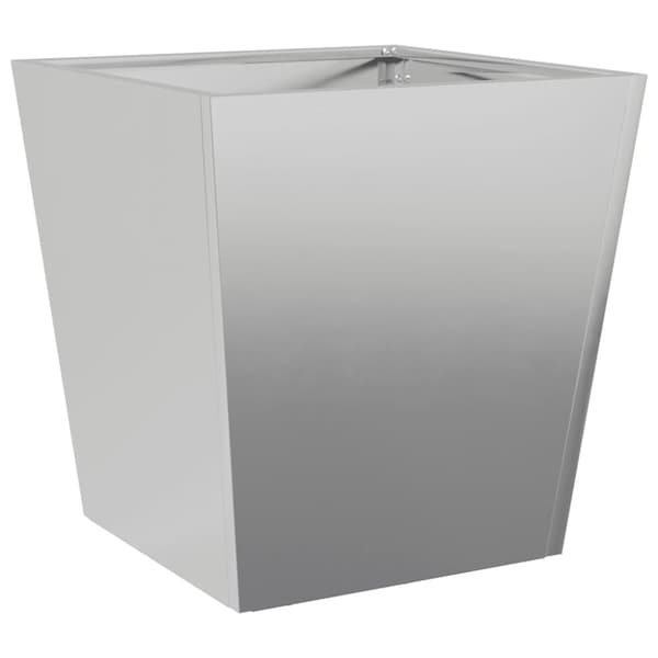 vidaXL Plantekasse 40x40x40 cm galvanisert stål