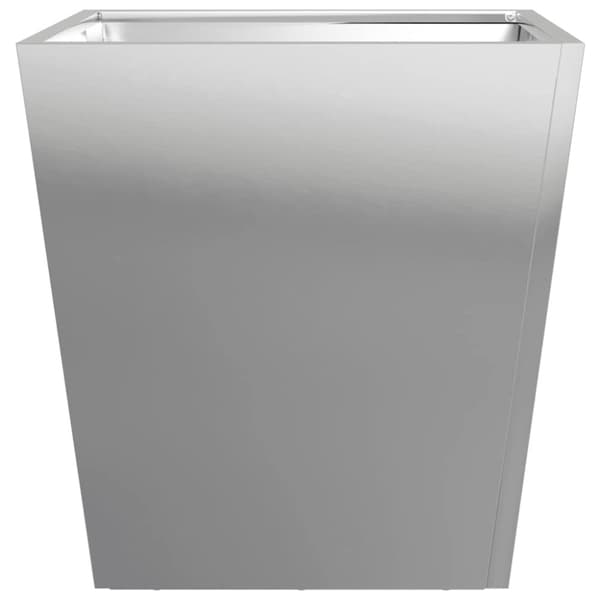 vidaXL Plantekasse 40x40x40 cm galvanisert stål