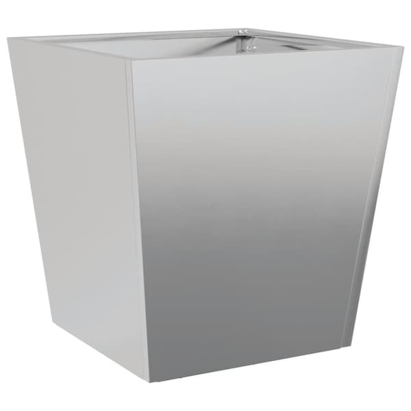 vidaXL Plantekasse 40x40x40 cm galvanisert stål