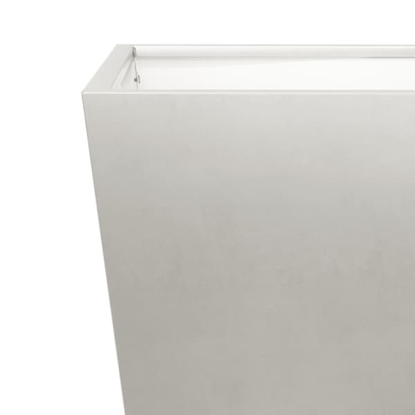 vidaXL Plantekasse 40x40x40 cm rustfritt stål