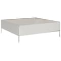 Miniatyrbilde 1 av 11: vidaXL Høybed 100x100x33,5 cm rustfritt stål