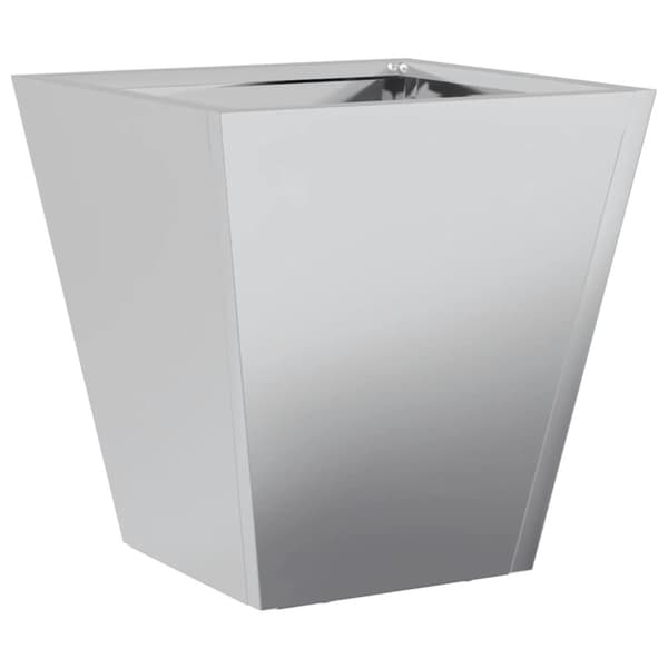 vidaXL Plantekasse 30x30x30 cm galvanisert stål