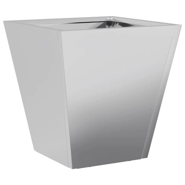 vidaXL Plantekasse 30x30x30 cm galvanisert stål