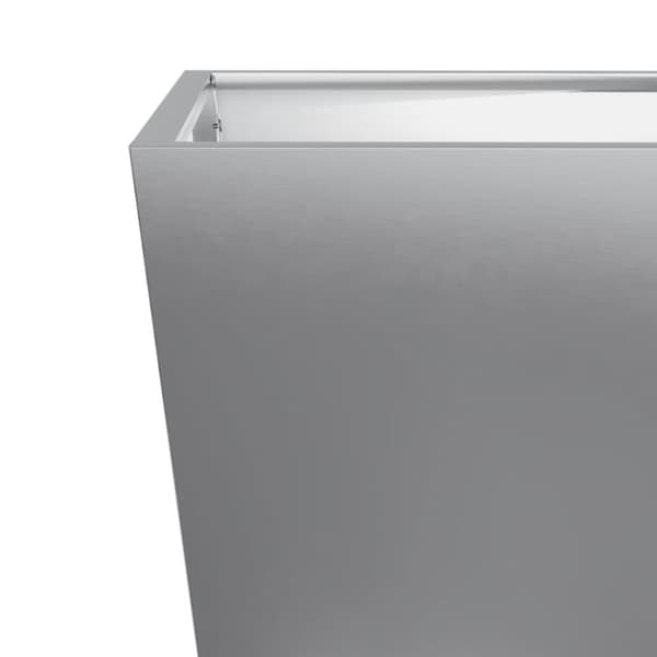vidaXL Plantekasse 30x30x30 cm galvanisert stål