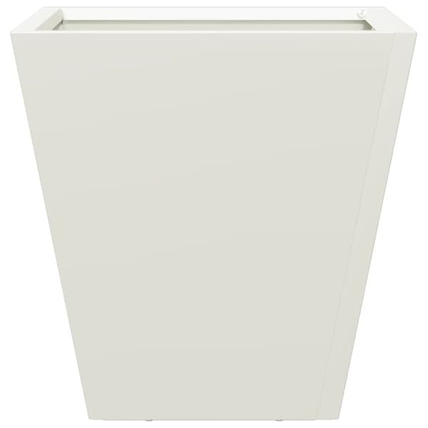 vidaXL plantekasse 30x30x30 cm stål hvid