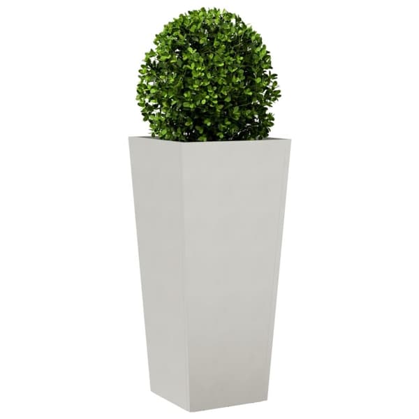vidaXL Plantekasse 35x35x75 cm rustfritt stål