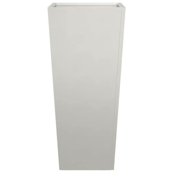vidaXL Plantekasse 35x35x75 cm rustfritt stål
