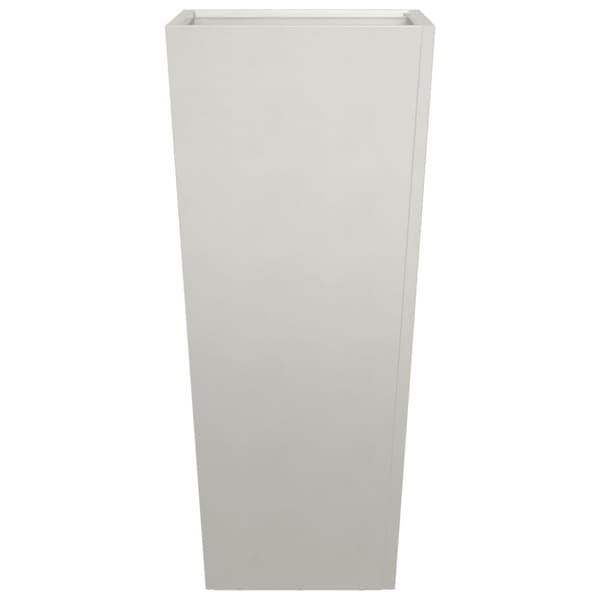 vidaXL Plantekasse 35x35x75 cm rustfritt stål