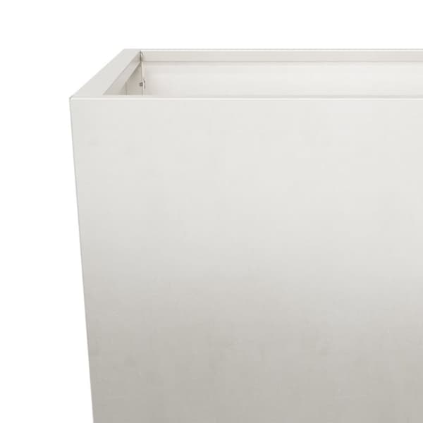 vidaXL Plantekasse 35x35x75 cm rustfritt stål