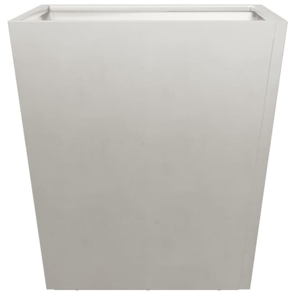 vidaXL Puutarhakukkalaatikot 2 kpl 40x40x40 cm ruostumaton teräs