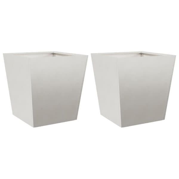 vidaXL plantekrukker 2 stk. 40x40x40 cm rustfrit stål