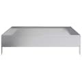 Miniatyrbillede 6 af 11: vidaXL højbed 100x100x26 cm galvaniseret stål