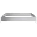 Miniatyrbillede 5 af 11: vidaXL højbed 100x100x18,5 cm galvaniseret stål