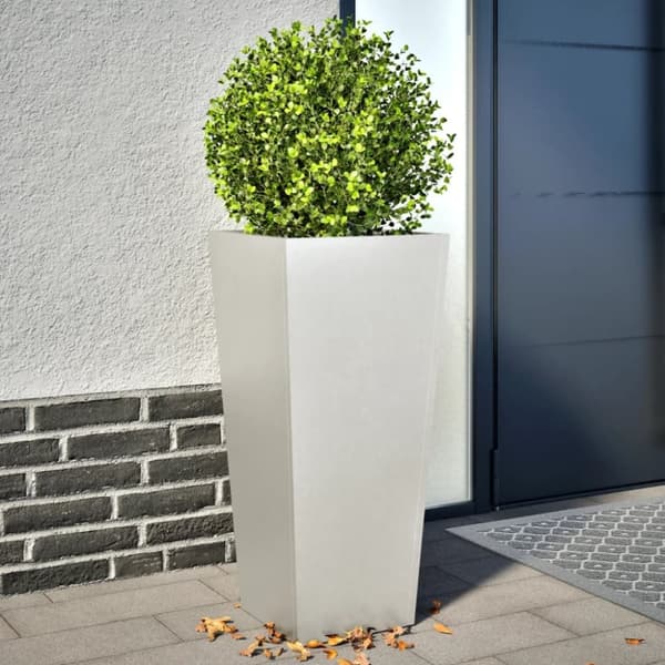 vidaXL plantekasser 2 stk. 35x35x75 cm rustfrit stål