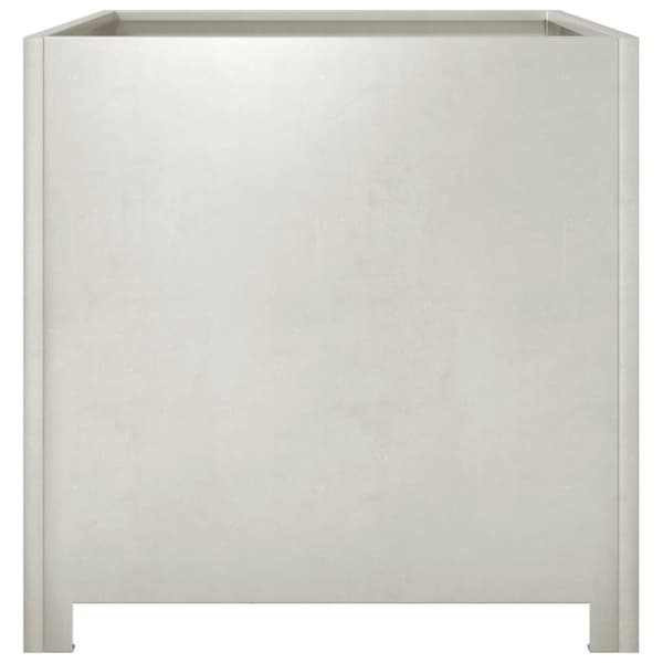 vidaXL Plantekasse 50x50x50 cm rustfritt stål