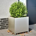 Miniatyrbilde 2 av 11: vidaXL Plantekasse 50x50x50 cm rustfritt stål