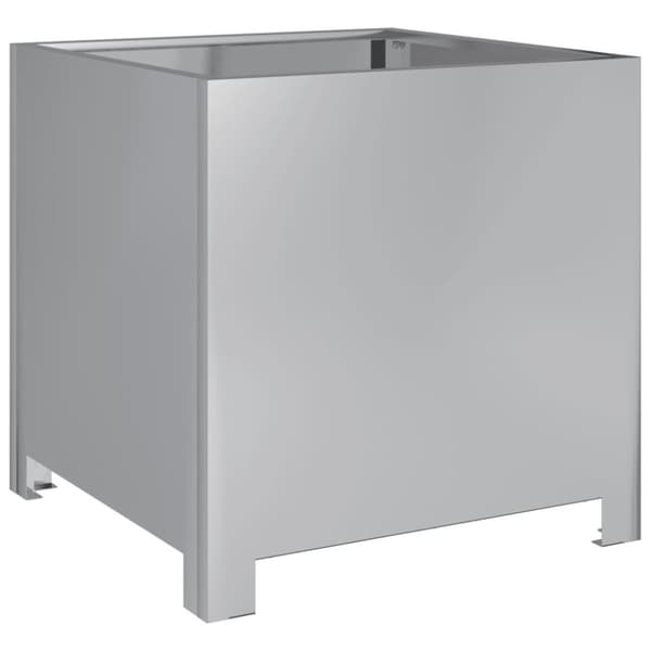 vidaXL plantekrukker 2 stk. 40x40x40 cm galvaniseret stål