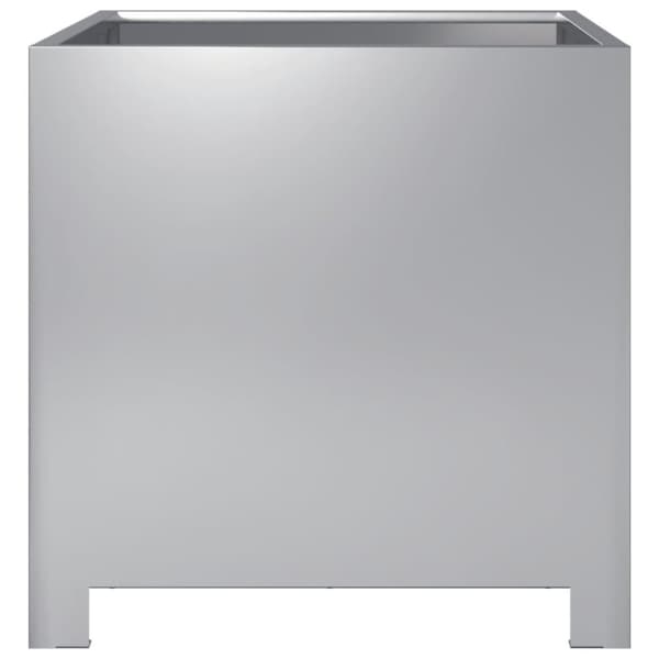 vidaXL plantekrukker 2 stk. 40x40x40 cm galvaniseret stål