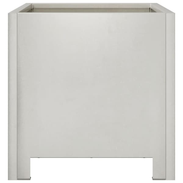 vidaXL plantekrukke 30x30x30 cm rustfrit stål