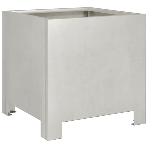 vidaXL plantekrukke 30x30x30 cm rustfrit stål