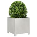 Miniatyrbilde 5 av 11: vidaXL Plantekasser 2 stk 40x40x40 cm rustfritt stål