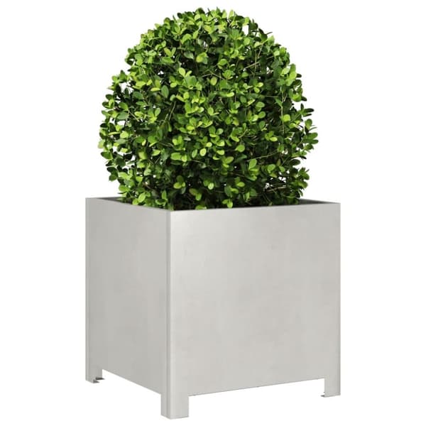 vidaXL Plantekasser 2 stk 40x40x40 cm rustfritt stål