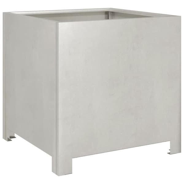 vidaXL Plantekasser 2 stk 40x40x40 cm rustfritt stål