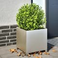 Miniatyrbilde 2 av 11: vidaXL Plantekasser 2 stk 40x40x40 cm rustfritt stål