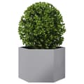 Miniatyrbillede 4 af 11: vidaXL plantekasse 69x60x45 cm sekskantet galvaniseret stål