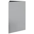 Pikkukuva 7 / 11: vidaXL Puutarhakukkalaatikot 2 kpl kolmio 50x43x75 cm galvanoitu teräs