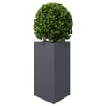 Miniatyrbilde 4 av 11: vidaXL Plantekasse antrasitt trekantet 50x43x75 cm stål